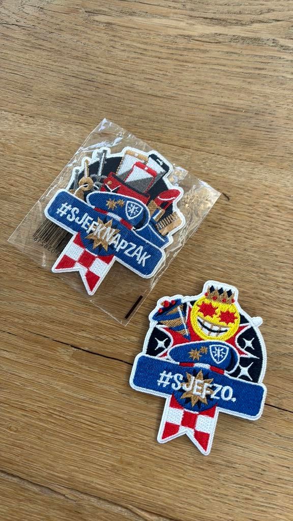 Oeteldonk bavaria embleem, Verzenden, Zo goed als nieuw