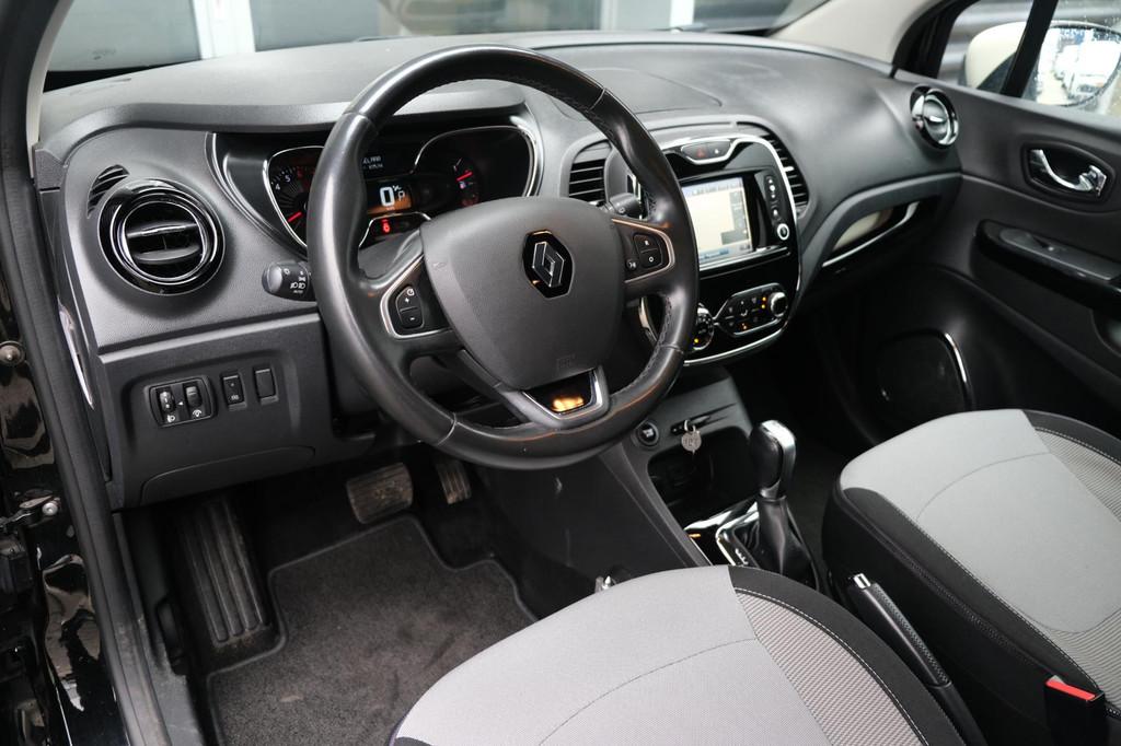 Renault Captur 1.2 TCe Dynamique Camera Pdc Cruise Airco, Auto's, Stof, 4 cilinders, Zwart, Grijs