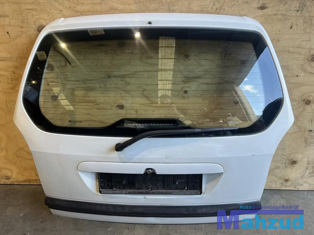 OPEL ZAFIRA A WIT Achterklep 1998-2005, Auto-onderdelen, Gebruikt, Deur, Opel Automobile GmbH, Ophalen of Verzenden