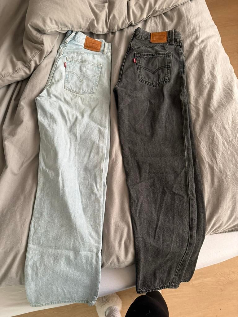 Mooie levi’s broeken te koop, Kleding | Dames, Broeken en Pantalons, Blauw, Ophalen of Verzenden, Zo goed als nieuw, Maat 36 (S)