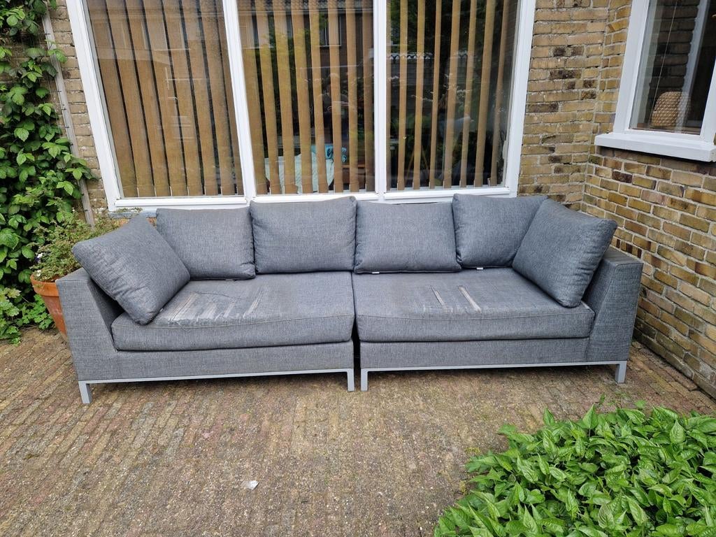 Exotan loungebank, Ophalen, Gebruikt