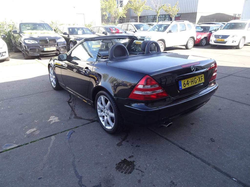 Mercedes-Benz SLK 200 K Youngtimer, leder, Nederlands geleve, Voorwielaandrijving, 1998 cc, Stof, Gebruikt