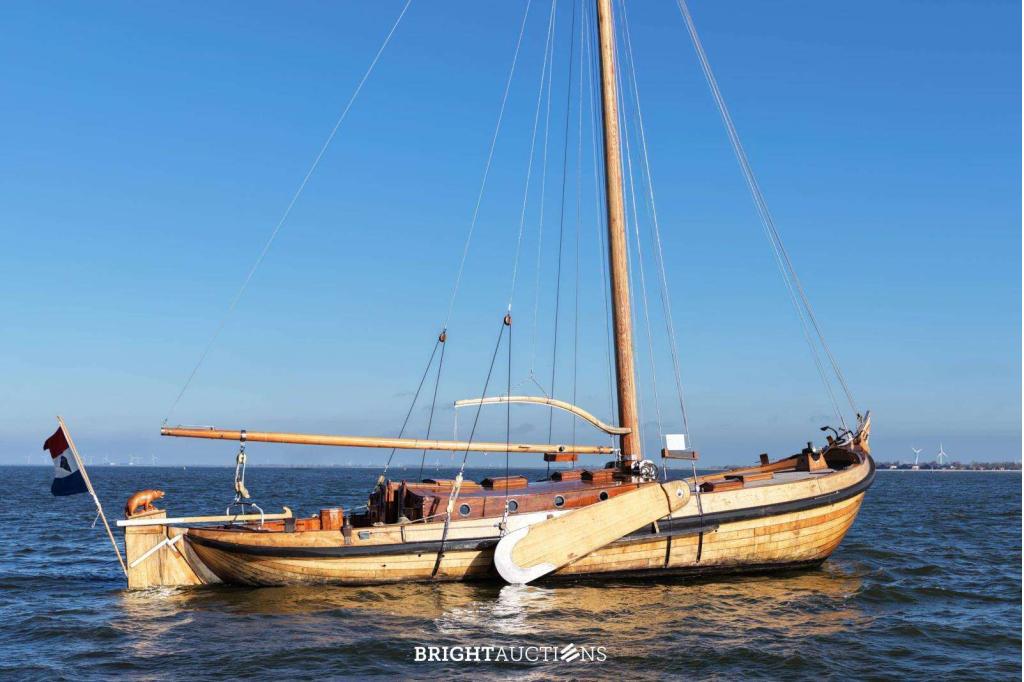 Dutch Botter Yacht, Watersport en Boten, Kajuitzeilboten en Zeiljachten, Gebruikt, 12 meter of meer, Tourjacht of Cruiser, Janus Kok