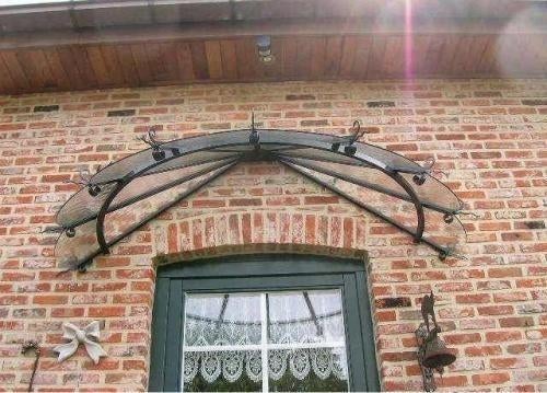 Deurluifel, Ophalen, 120 cm of meer, Binnendeur, Glas