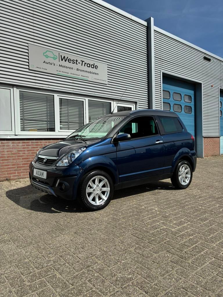 Aixam Crossover Premium 2012 | Parelmoer Blauw | Topstaat |, Diversen, Brommobielen en Scootmobielen, Ophalen, Zo goed als nieuw