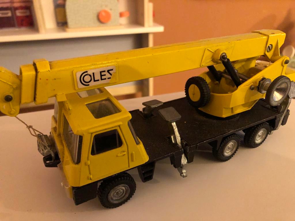 Vintage Coles Takelwagen - Dinky toys, Ophalen, Gebruikt