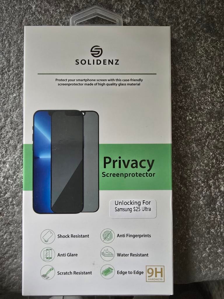 Samsung s25 ultra hoesje kevlar en screenprotector, Ophalen of Verzenden, Nieuw, Overige modellen, Hoesje of Tasje