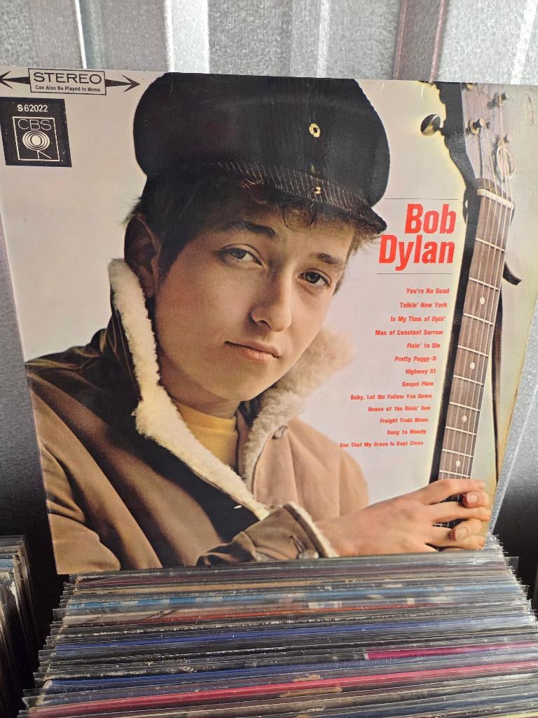 Vinyl lp BOB DYLAN: SELF TITLED, Ophalen of Verzenden, 1960 tot 1980, Gebruikt, 12 inch