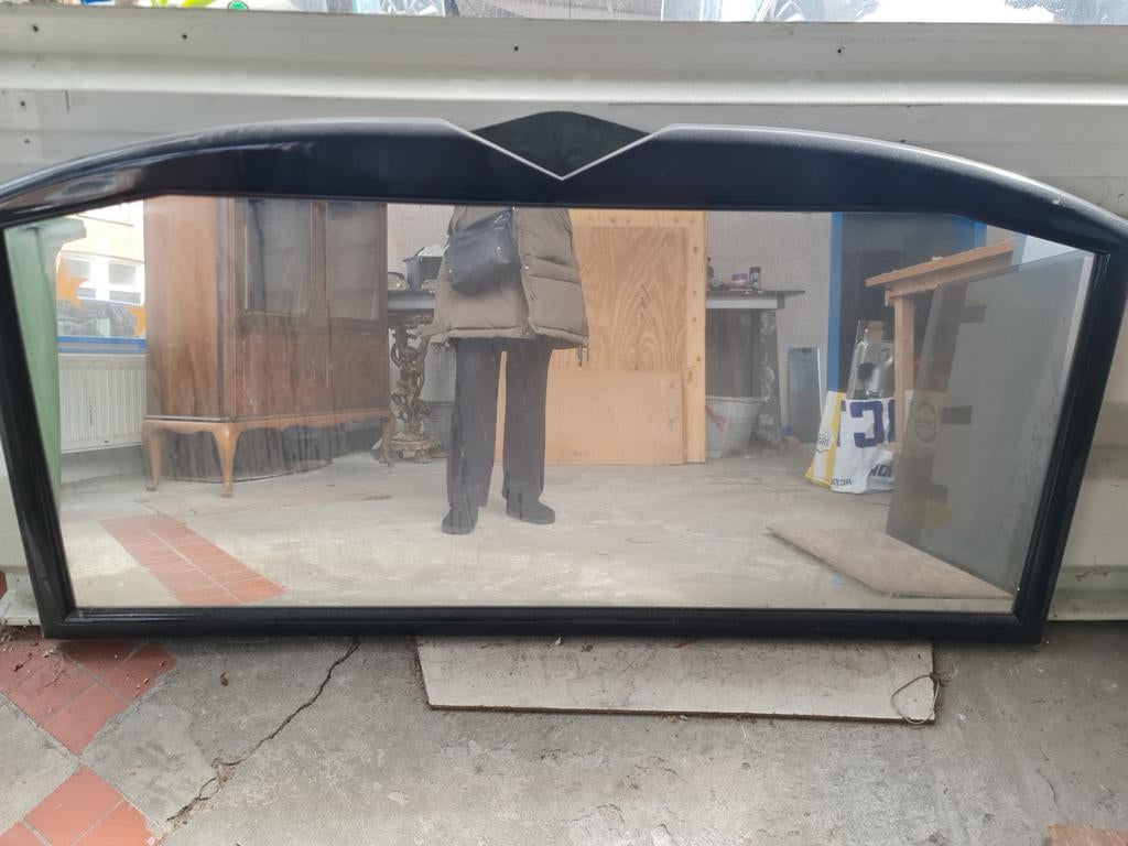 Grote spiegel, Huis en Inrichting, Woonaccessoires | Spiegels, Ophalen, Zo goed als nieuw, Rechthoekig, Minder dan 100 cm