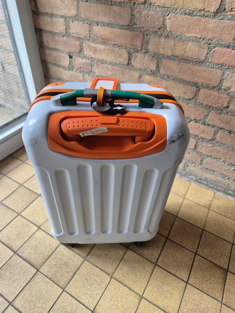 Postcodeloterij koffer - prima staat met gebruikerssporen, Sieraden, Tassen en Uiterlijk, Koffers, Wieltjes, Gebruikt, 50 tot 60 cm