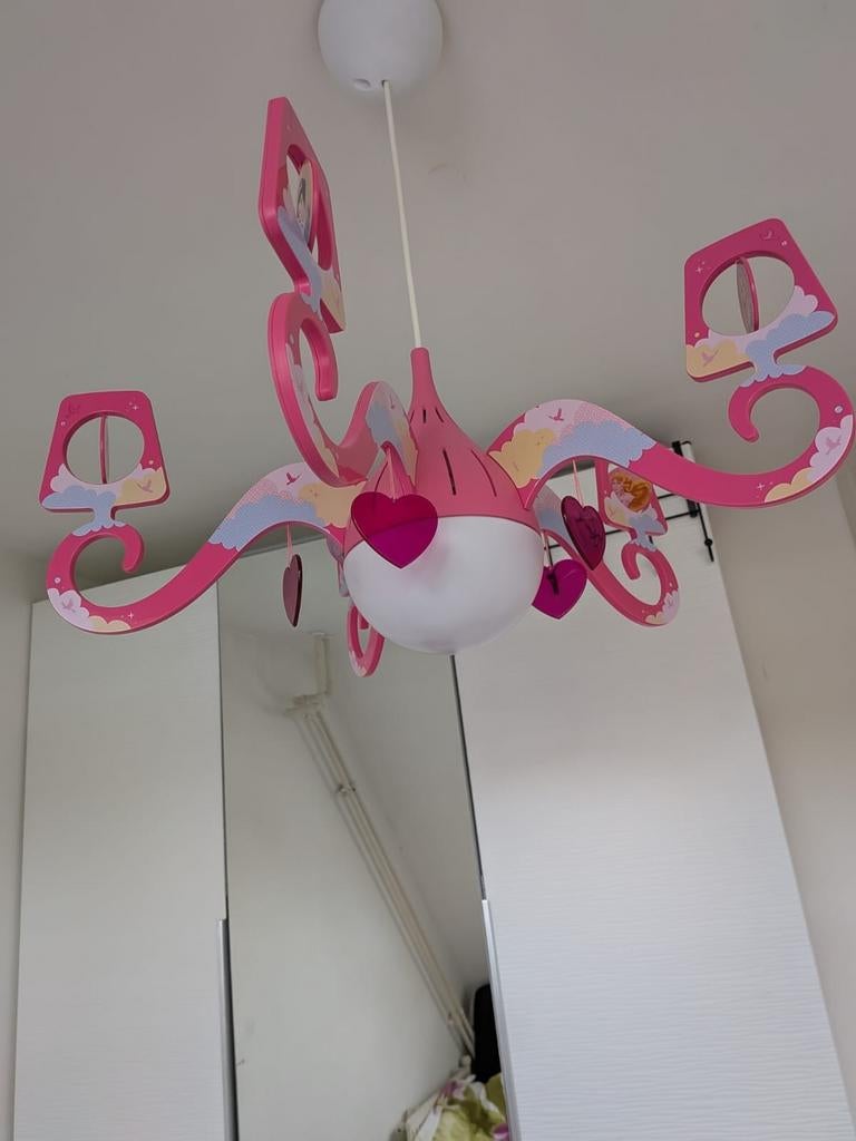 Hanglamp prinsessen van Disney, Ophalen, Zo goed als nieuw