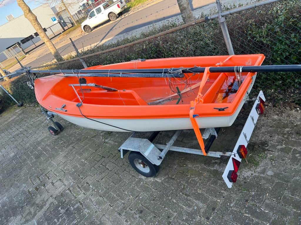 Zeilboot Opknapper of voor onderdelen, Watersport en Boten, Ophalen, Gebruikt, Overige typen, Minder dan 15 m²