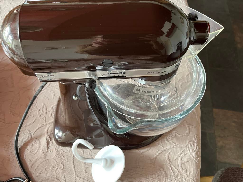 KitchenAid Artisan mixer, 4 liter of meer, Ophalen, Gebruikt, 3 snelheden of meer