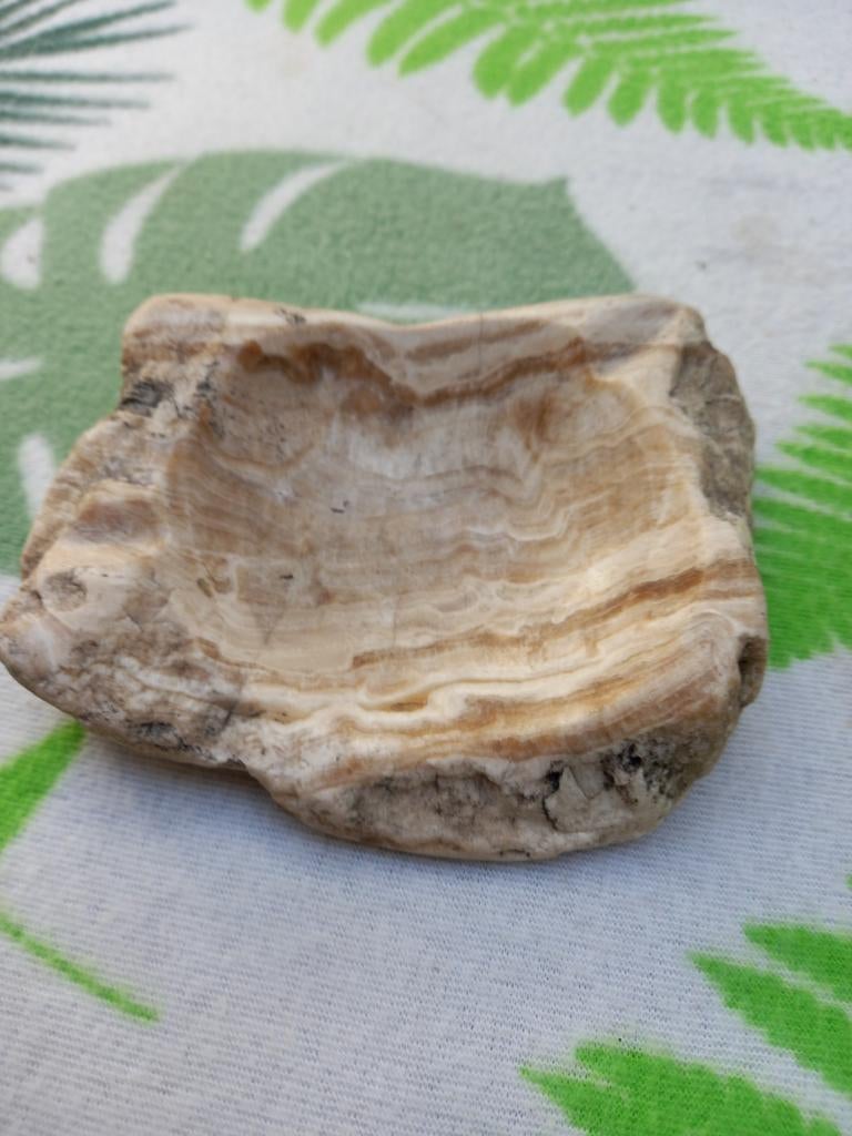 Vintage marmeren asbakje., Verzamelen, Ophalen of Verzenden, Gebruikt, Asbak