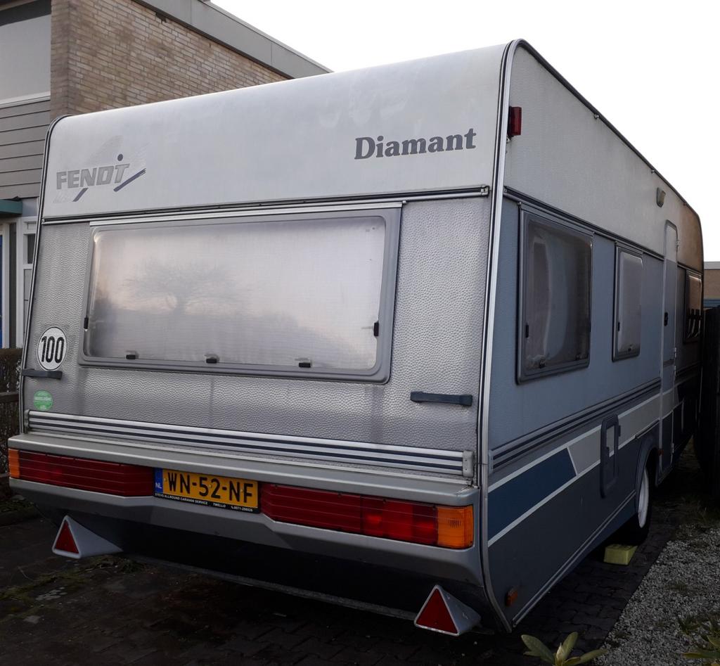 Fendt caravan, Caravans en Kamperen, Caravans, Rondzit, Particulier, Fendt, Koelkast