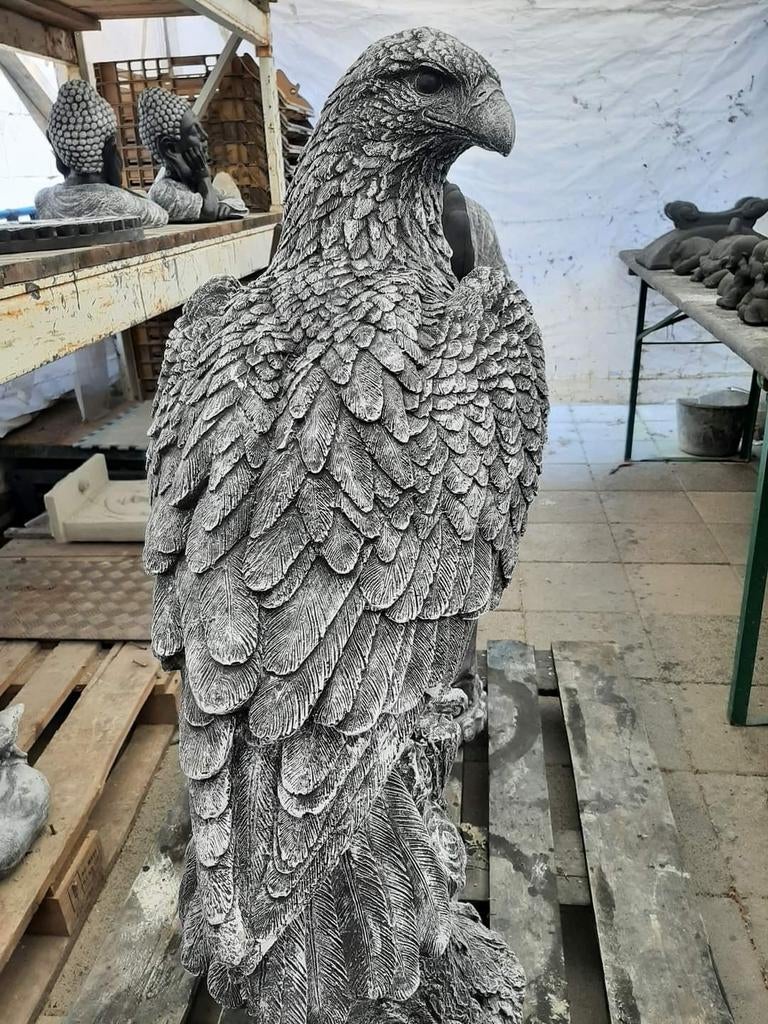 Adelaar XXL  hoogte 115cm, Ophalen, Nieuw, Beton, Dierenbeeld