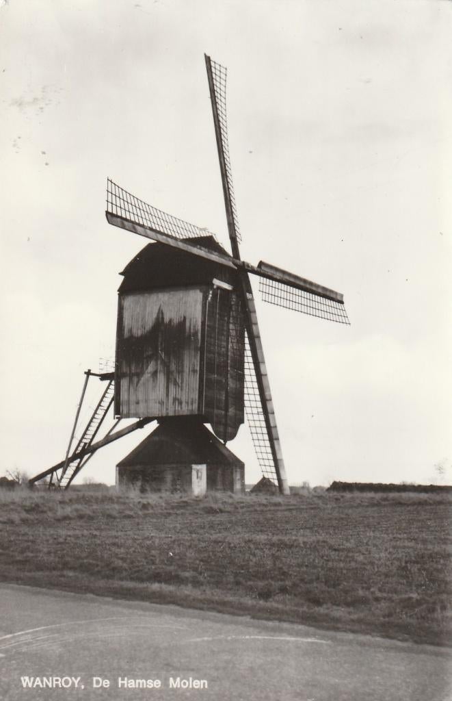 Wanroy (N.Br.) - De Hamse Molen., Ophalen of Verzenden, 1960 tot 1980, Ongelopen, Noord-Brabant