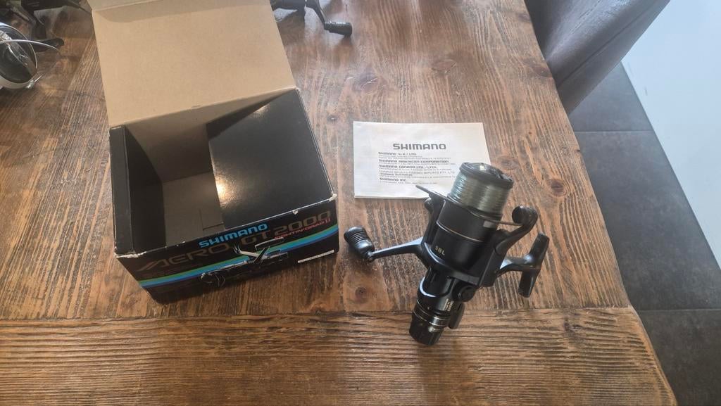Shimano Aero GT 2000 Fightin' Drag II Molen, Watersport en Boten, Hengelsport | Algemeen, Ophalen of Verzenden