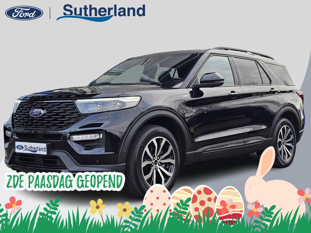 Ford Explorer 3.0 V6 EcoBoost PHEV ST-Line 457pk | Full LED, Automaat, 14 kWh, Zwart, Bedrijf