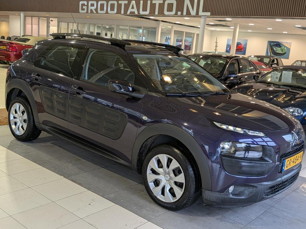 Citroën C4 Cactus 1.2 e-VTi Feel Automaat NAP, Airco, Cruis, Stof, 82 pk, 23 km/l, Origineel Nederlands