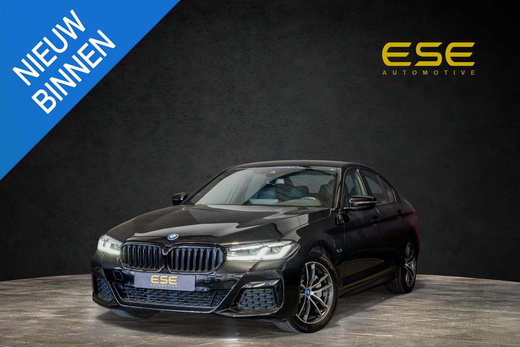 BMW 5-serie 530e M-Sport | H&K | Leder | Carplay | Camera, Auto's, 1998 cc, Achterwielaandrijving, Gebruikt, 4 cilinders