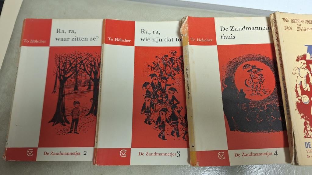 6 boekjes avonturen van de Zandmannetjes, Ophalen of Verzenden