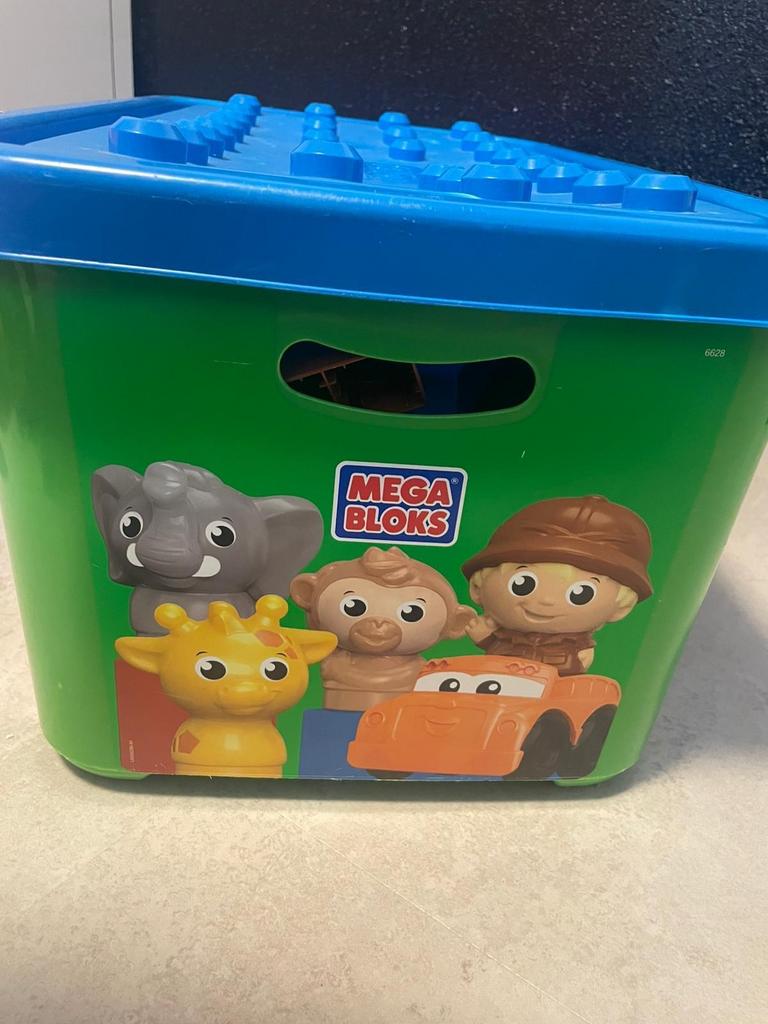 Mega Bloks First Builders Safari Bouwblokken in Ton, Ophalen of Verzenden, Gebruikt, Megabloks