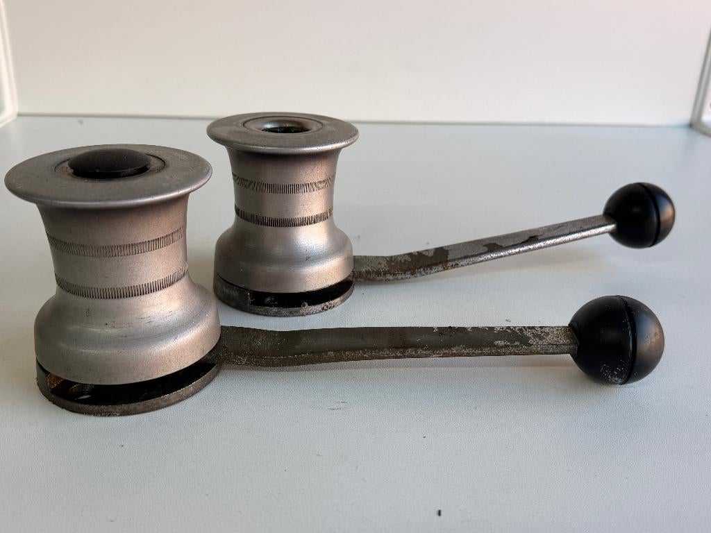 2 x Gibb lier met hendel, Ophalen of Verzenden, Gebruikt, Overige typen