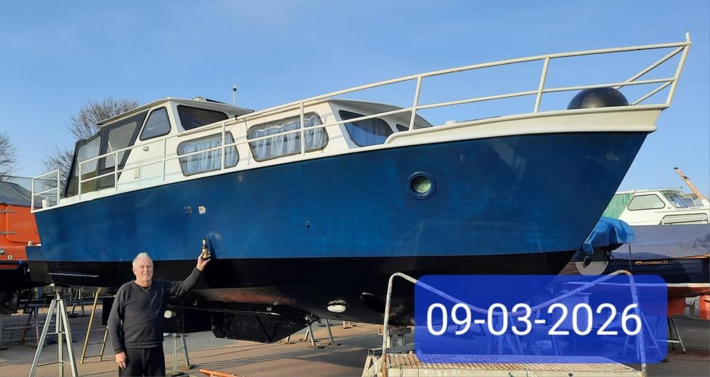 Kajuitboot, Ophalen of Verzenden, Staal, Diesel