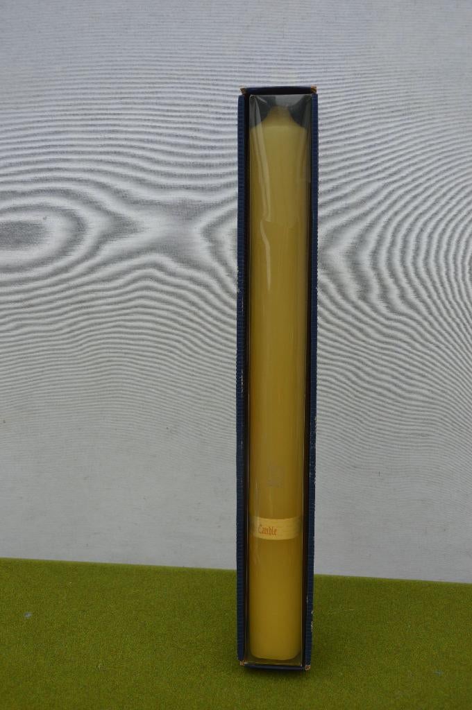 Vintage kerkkaars / kaars / altaar kaars 50 cm hoog Ø 45mm, Ophalen of Verzenden