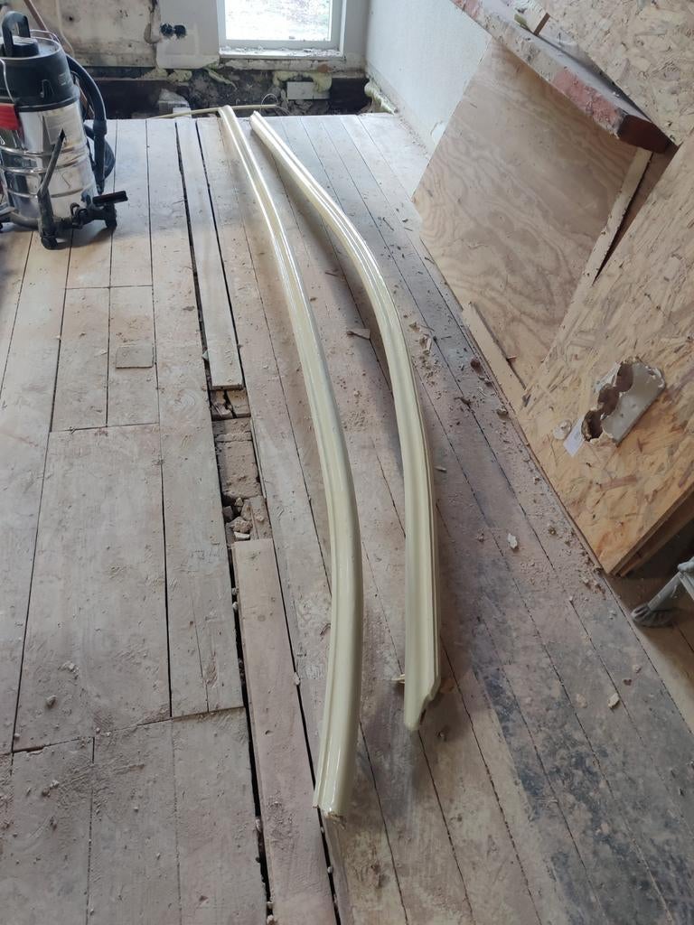 Antieke trapleuning, 100 jaar oud, 3,5 meter lang, Ophalen