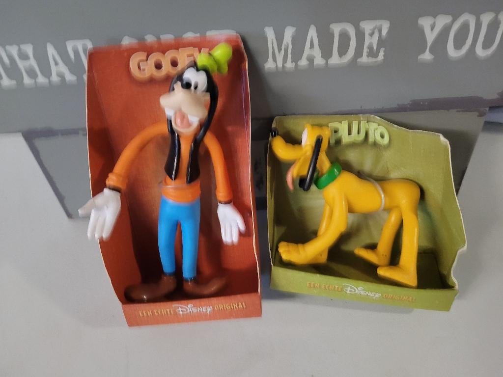 disney nieuw goofy en pluto, Ophalen of Verzenden, Overige figuren, Nieuw, Beeldje of Figuurtje