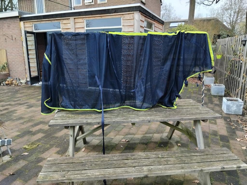 Nieuwe Harry's Horse vliegendeken met vaste hals, maat 215, Dieren en Toebehoren, Ophalen of Verzenden, Nieuw