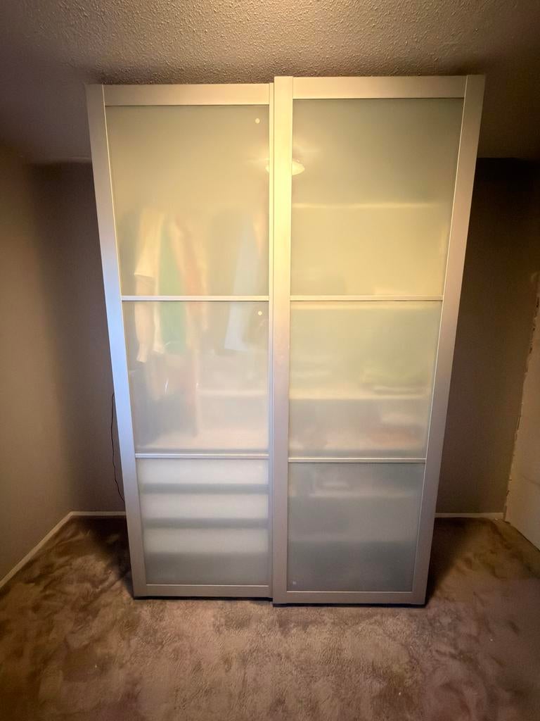 Ikea Pax Kasten (2 stuks) 150x236x58cm (BxHxD), Ophalen, 100 tot 150 cm, Zo goed als nieuw, 50 tot 75 cm