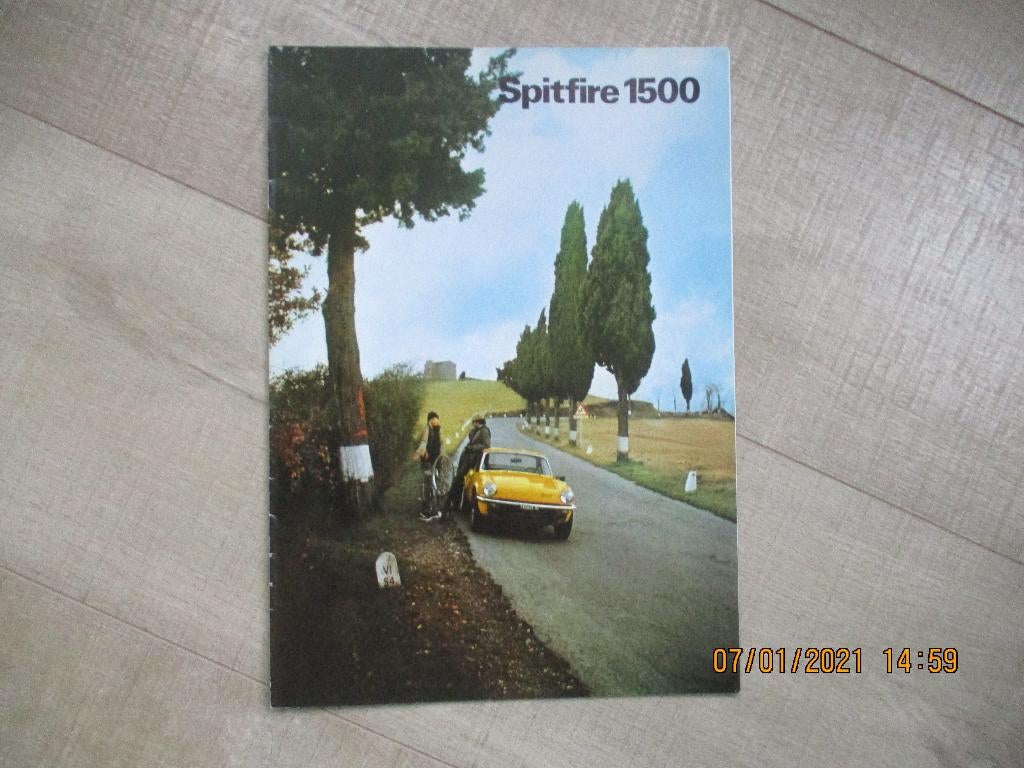 Triumph Spitfire  --- TR7 --- Acclaim Folders --- SALE !!, Ophalen of Verzenden, Zo goed als nieuw, Overige merken