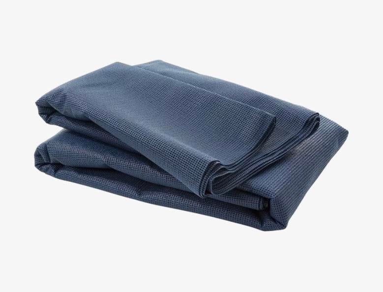 Voortent mat rubber en luchtdoorlatend. 5 x 2,5 m, Caravans en Kamperen, Caravan accessoires, Zo goed als nieuw, Ophalen