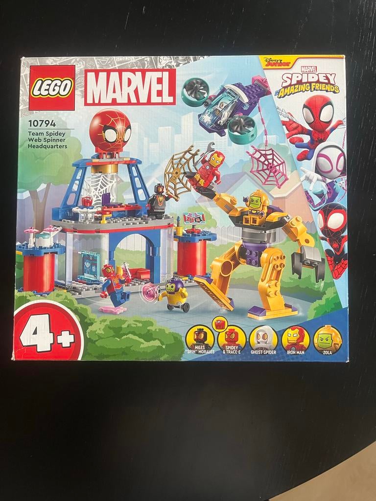 Lego Marvel Spidey Team Spidey Web Hoofdkwartier 10794, Ophalen, Marvel, Lego, Zo goed als nieuw