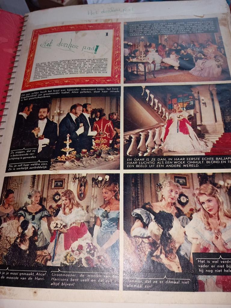 1960 romantisch verhaal in kleurenfoto's, Ophalen of Verzenden, 1960 tot 1980, Tijdschrift