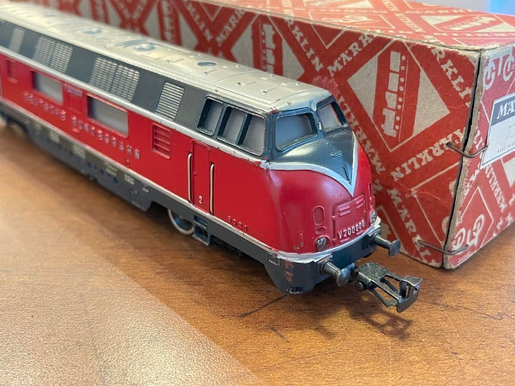 *** RODE DOOS 50er JAREN *** Märklin 3021 ***, Hobby en Vrije tijd, Wisselstroom, Locomotief, Ophalen of Verzenden, Analoog