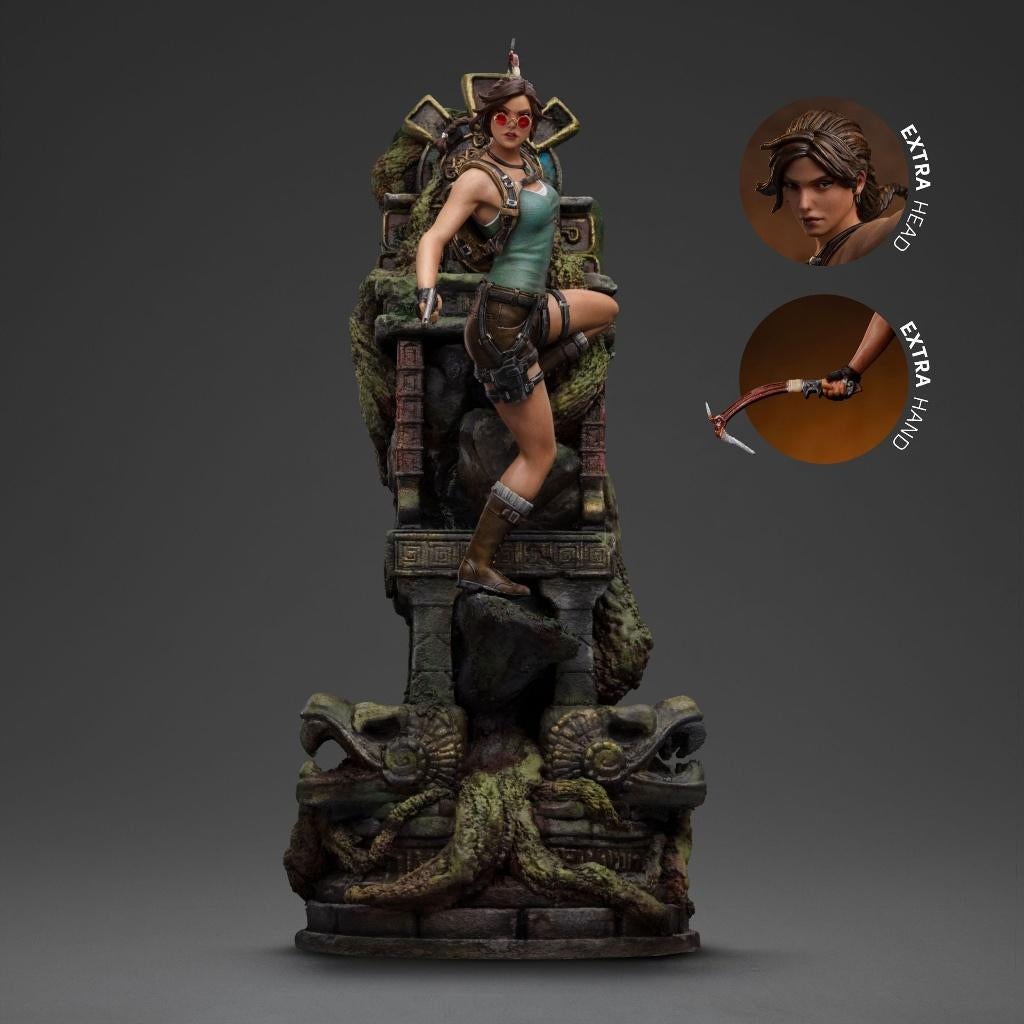 Iorn Studios Tomb Raider Statue Lara Croft, West Campus 1 76863 Herxheim (DE), Actiefiguur of Pop, Heo GmbH, Nieuw