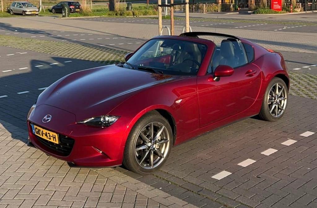 Mazda MX-5 2.0 Skyactiv-g 184pk 2023, Auto's, Mazda, 1998 cc, Achterwielaandrijving, 1049 kg, Zwart