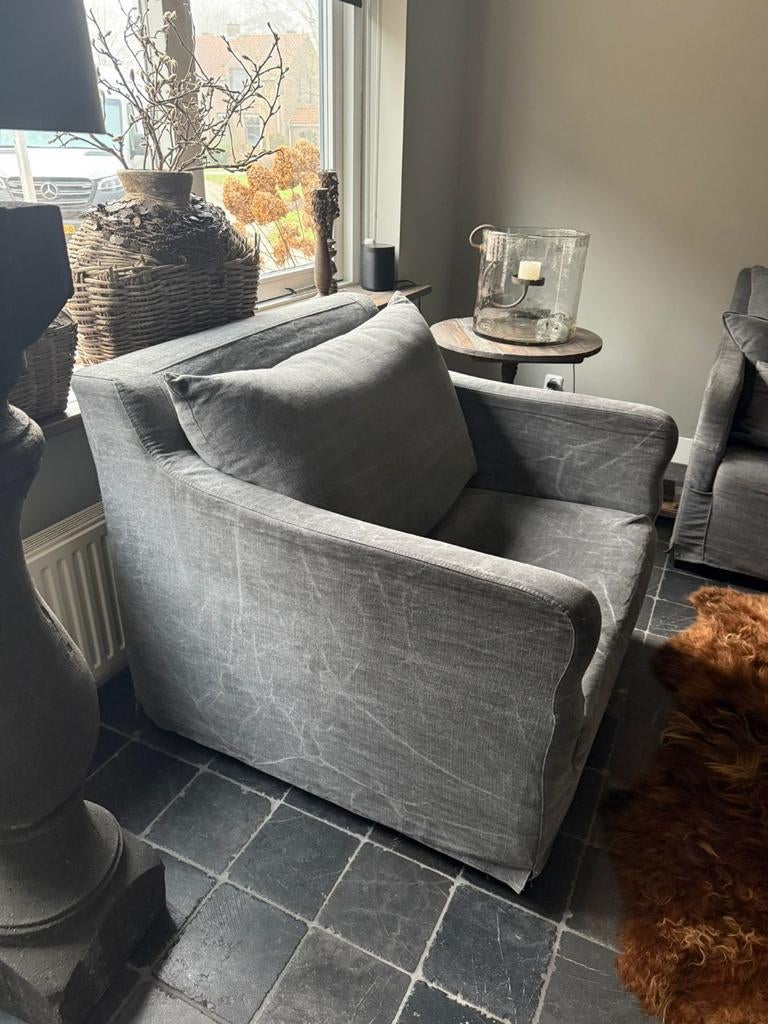 Loveseat (hoffz ), Gebruikt, Tweepersoons, 75 tot 100 cm, Ophalen of Verzenden