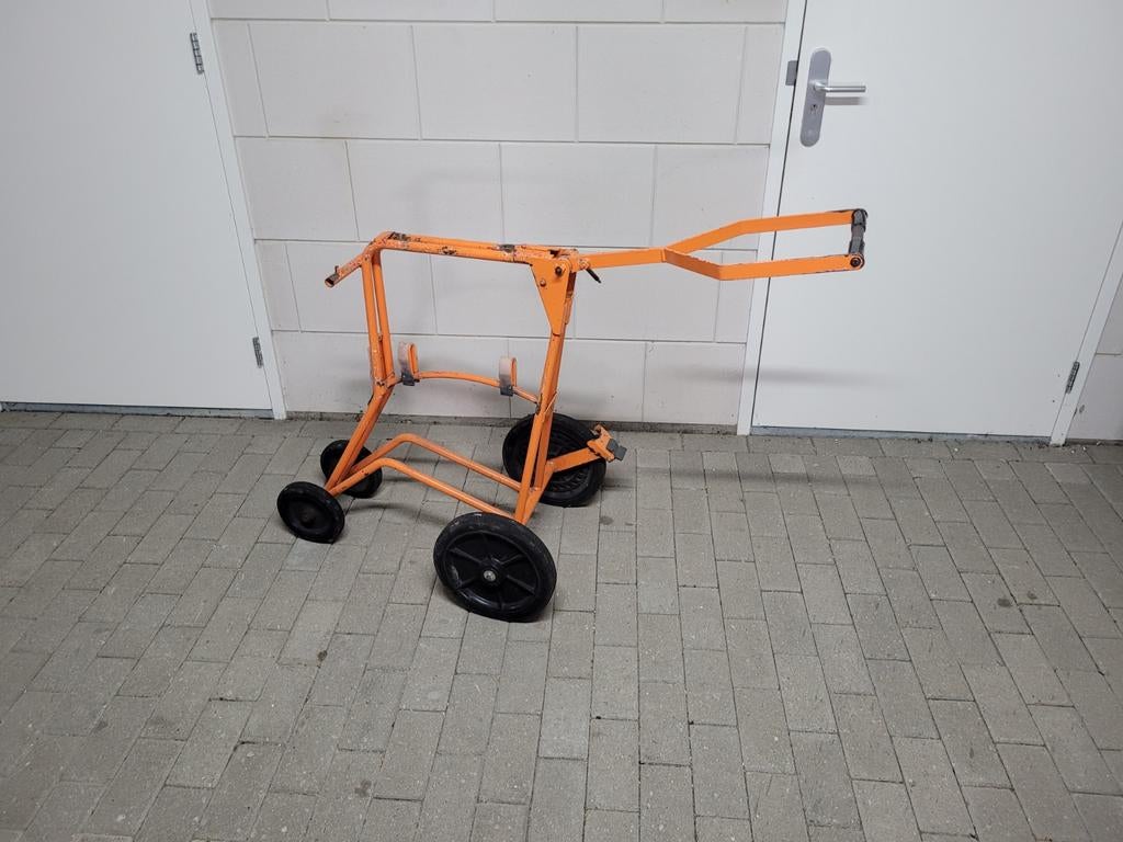 4x Kar voor folders - Handige transportkarren, Ophalen of Verzenden, Gebruikt