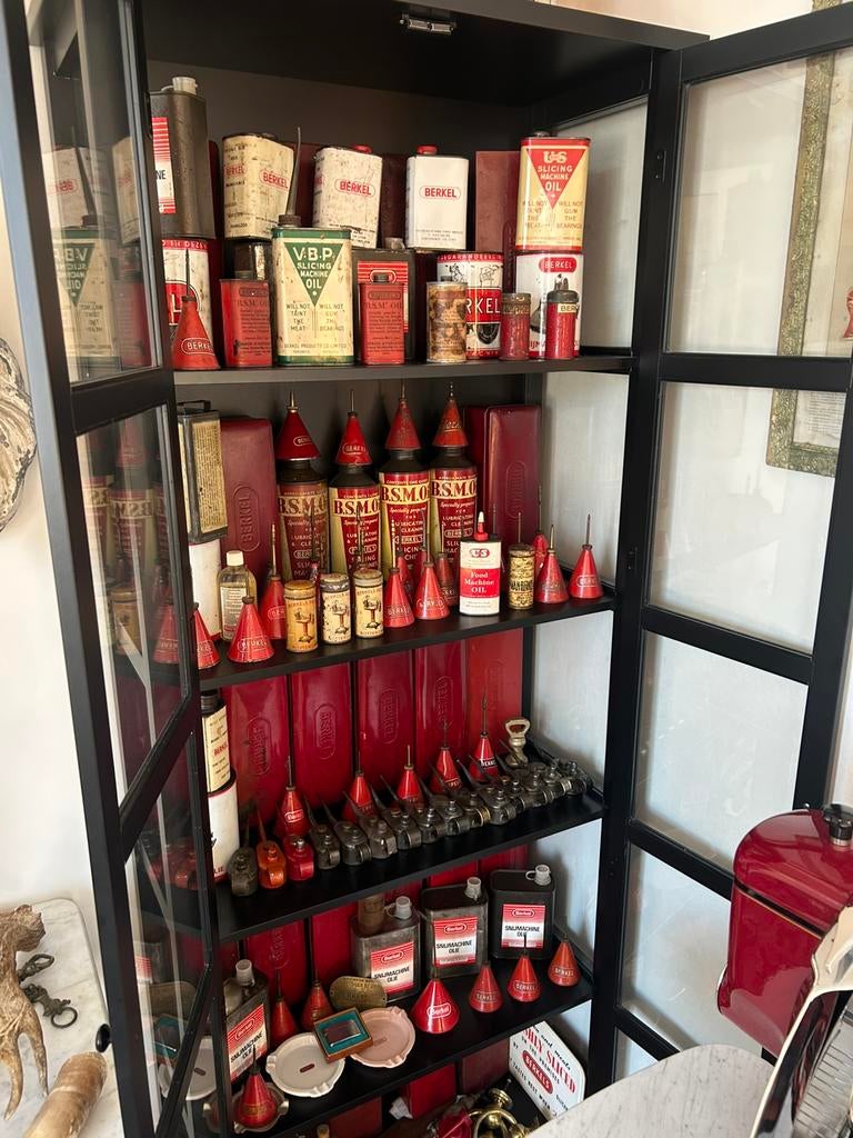 ZOEK alle oude spullen en blikken van snijmachine berkel., Ophalen, Gebruikt, Overige, Overige merken