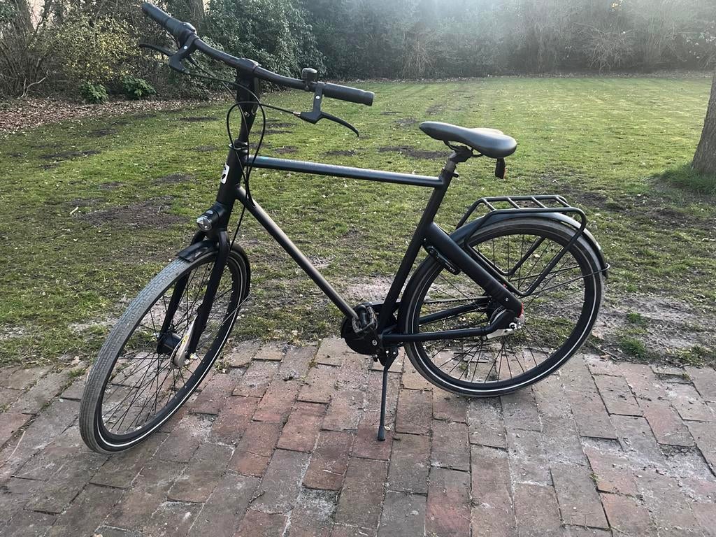 Cortina Blau N7 Belt Herenfiets – Black Matt, Gebruikt, Versnellingen, 57 tot 61 cm, Ophalen