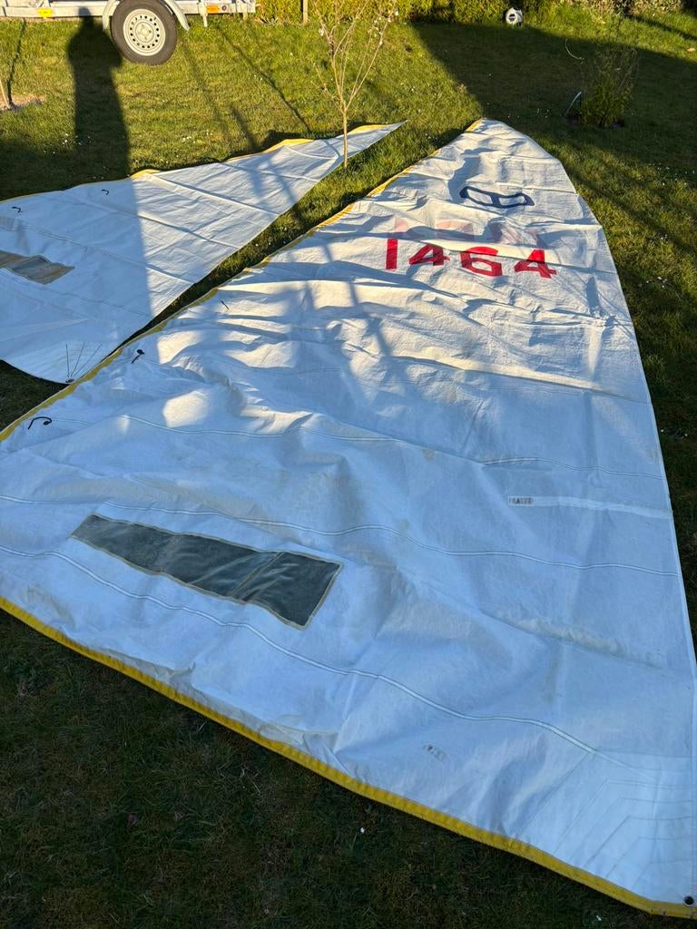 Schakel zeilen, Watersport en Boten, Zeilen en Zeiltoebehoren, Ophalen, Gebruikt, Minder dan 15 m²