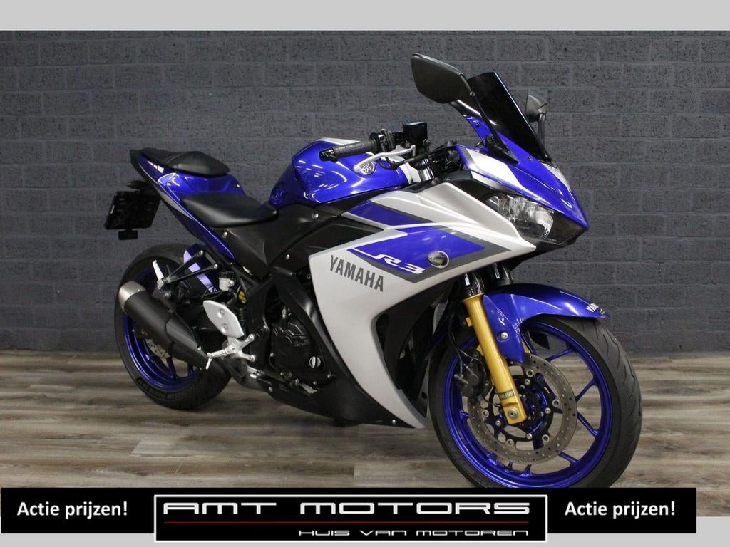 YAMAHA YZF R3 ABS (bj 2016) 24,410 km A2 Geschikt, 2 cilinders, 321 cc, Bedrijf, Onbekend