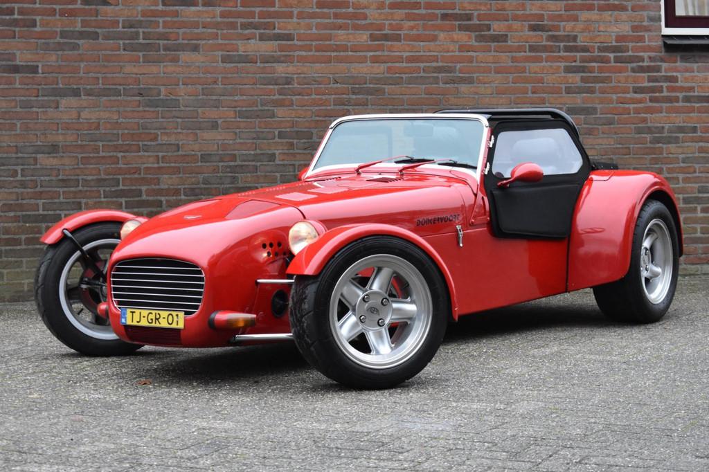 Donkervoort S8 2.0 S8AT '90 162 pk 2.0 Turbo Leder Inruil mo, Auto's, Achterwielaandrijving, Gebruikt, Zwart, 4 cilinders