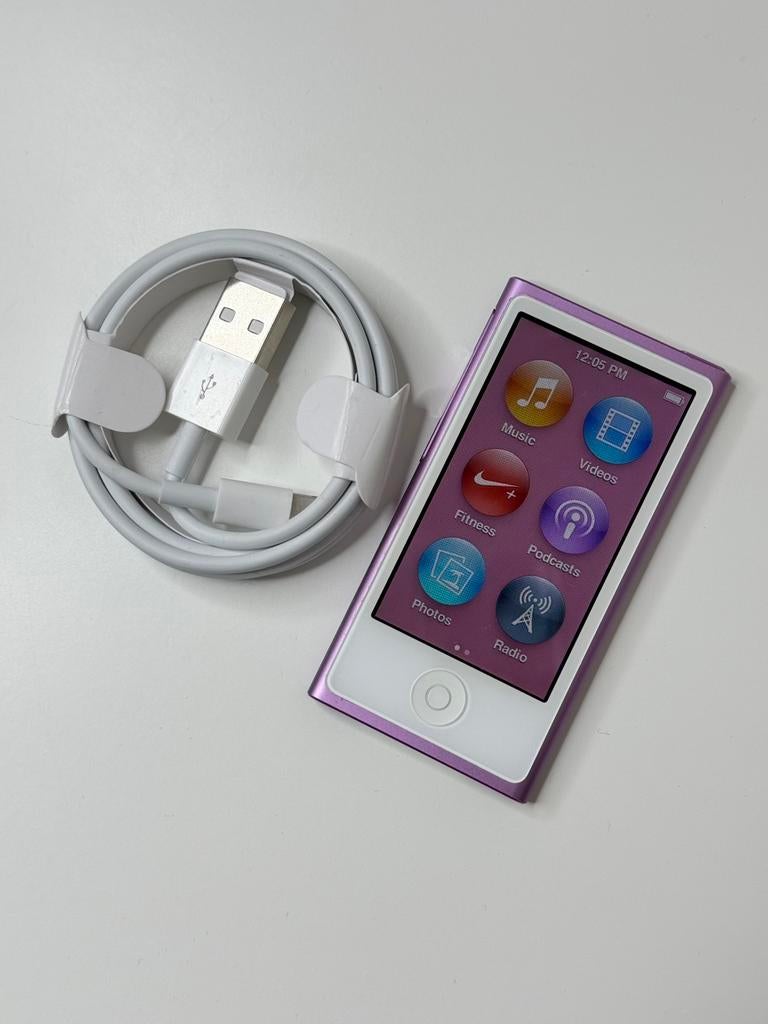 Apple iPod nano 7 Lila 16GB, Ophalen of Verzenden, Zo goed als nieuw, Touch, 40 GB en meer