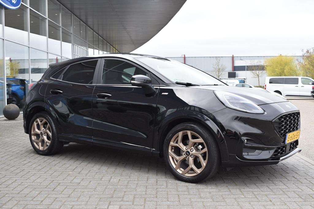 Ford Puma 1.0 EcoBoost Hybrid ST-Line X Gold Edition | Uniek, Voorwielaandrijving, 12 maanden, Euro 6, Origineel Nederlands